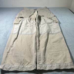 Y2K 2000s Tommy Hilfiger Beyond Baggy Cargo Double Knee Pants 32x30 Hamilton VTG